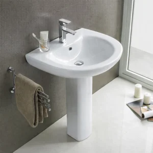 Lavoar stativ (pe podea) Essenza 660x510x830 mm - alb LUC501