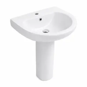Lavoar stativ (pe podea) Essenza 660x510x830 mm - alb LUC501