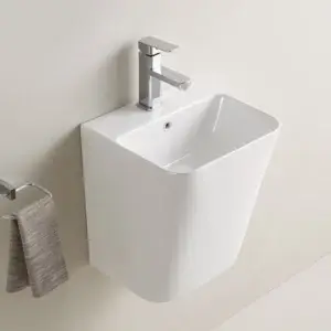 Lavoar stativ (pe podea) Clarity 380x340x440 mm - alb LUC500Q