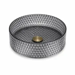 Lavoar ceramic pe blat Fusion 400x400x125 mm – negru GL03DA