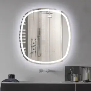 Oglinda LED Calida 60x65 cm touch, functie dezaburire DH-L2013