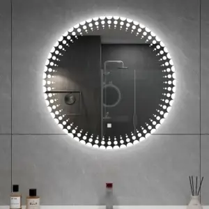 Oglinda LED Cantia 60 cm touch, functie dezaburire DH-L2301