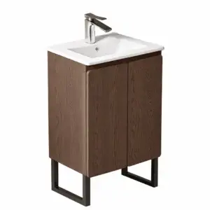 Mobilier de baie cu lavoar Monrea – 60 cm, finisaj lemn BPA2523-60