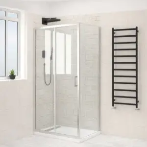 Cabina de dus Aquila 6 mm, sticla clara, profil crom, 80 cm SGL-3003