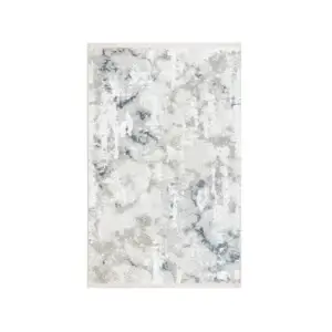 Covor albastru/alb Nova Lux 50x80 cm 53140B