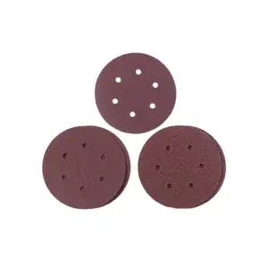 Set hartie abraziva 150 mm Einhell pentru slefuitoare orbitale - 5 piese (P40, P80, P120) 49492095