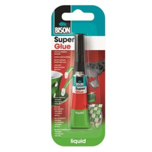 Adeziv instant cianoacrilat BISON Super Glue, 3g 401000