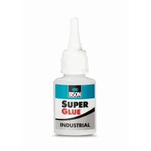 Adeziv instant cianoacrilat BISON Super Glue Industrial, 20g 401010