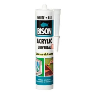 Etanșeizant acrilic BISON Acrylic, 300ml, alb  426005