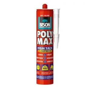 Adeziv și etanșeizant MS Polimer BISON Poly Max High Tack Express, 425g 428980
