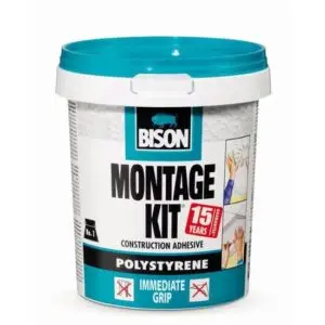 Adeziv pentru polistiren BISON Montage Kit Polystyrene, 1kg 440009