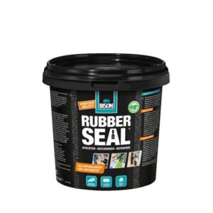 Hidroizolație pe bază de cauciuc și polimer pentru etanșare, protecție și reparare BISON Rubber Seal, 750ml 470021