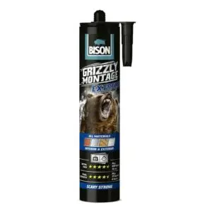 Adeziv MS polimer superior BISON Grizzly Montage Extreme, alb, 435g 490022