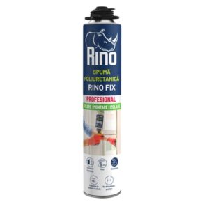 Spumă poliuretanică RINO Fix, 700ml, pentru pistol 514152