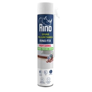 Spumă poliuretanică RINO Fix, 700ml, cu aplicator 515009