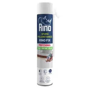 Spumă poliuretanică RINO Fix, 700ml, cu aplicator 515009