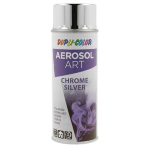 Vopsea spray decorativă DUPLI-COLOR AEROSOL ART Chrome Silver, crom argintiu, 400ml 372008