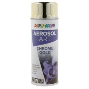 Vopsea spray decorativă DUPLI-COLOR AEROSOL ART Chrome Gold, crom auriu, 400ml 372017