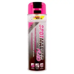Vopsea spray pentru marcaje industriale COLORMARK Spotmarker, 500ml, roz fluorescent 373013