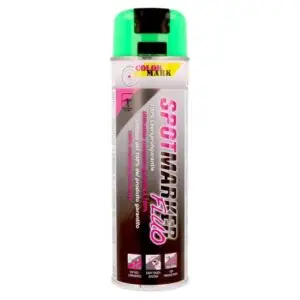 Vopsea spray pentru marcaje industriale COLORMARK Spotmarker, 500ml, verde fluorescent 373017