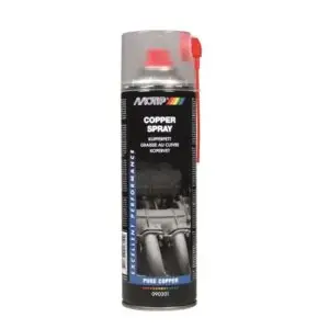 Lubrifiant spray rezistent la temperaturi înalte MOTIP Copper, +1.100°C, 500ml 382302