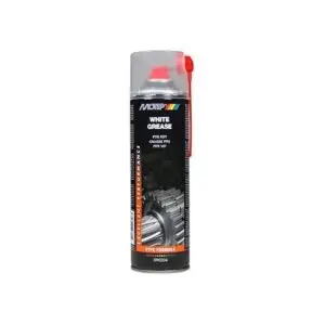 Spray lubrifiant pe bază de vaselină cu PTFE MOTIP White Grease, 500ml 382317