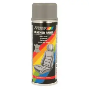 Vopsea pentru piele MOTIP Leather Paint, gri, 200ml 382431