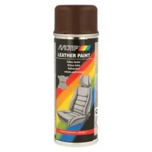 Vopsea pentru piele MOTIP Leather Paint, maro RAL8017, 200ml 382434