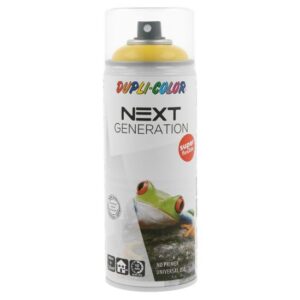 Vopsea spray decorativă DUPLI-COLOR Next, RAL 1021 galben lucios, 400ml 383801