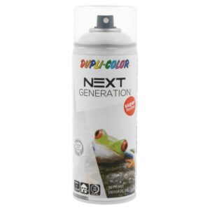 Vopsea spray decorativă DUPLI-COLOR Next, RAL 9010 alb lucios, 400ml 383814