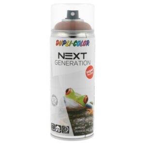 Vopsea spray decorativă DUPLI-COLOR Next,Lisabon Brown satin-mat, 400ml 383836