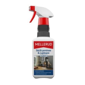 Soluție pentru curățarea șemineelor și a geamurilor de la aragaz MELLERUD, 0,5L 760016