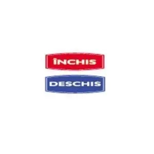 Indicator Închis/Deschis, 10cmx30cm, PVC 803204