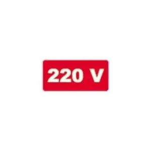 Semn de avertizare 220V, 10cmx5cm, PVC, 220V 803221