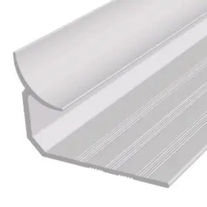 Profil Colțar interior TI90, din aluminiu, Argintiu, 2,5m 579146