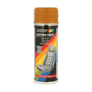 Vopsea pentru piele MOTIP Leather Paint, Maro RAL8001, 200ml  382429