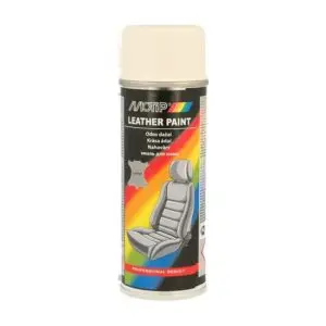 Vopsea pentru piele MOTIP Leather Paint, Alb RAL9016, 200ml  382428