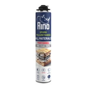 Spumă poliuretanică pentru pistol RINO ALL MATERIALS 60 sec, 750ml 515023