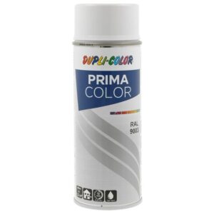Vopsea spray acrilică DUPLI-COLOR PRIMA COLOR RAL9003 alb semnal, 400ml 379877