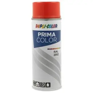 Vopsea spray acrilică DUPLI-COLOR PRIMA COLOR RAL2002 portocaliu lucios, 400ml 379818