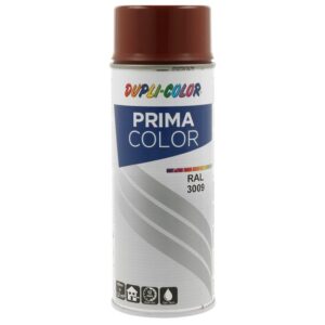 Vopsea spray acrilică DUPLI-COLOR PRIMA COLOR RAL3009 roșu oxid, 400ml 379827