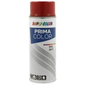 Vopsea spray acrilică DUPLI-COLOR PRIMA COLOR RAL3011 maro roșcat, 400ml 379828