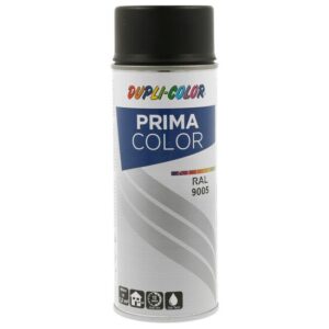 Vopsea spray acrilică DUPLI-COLOR PRIMA COLOR RAL9005 negru mat, 400ml 379881
