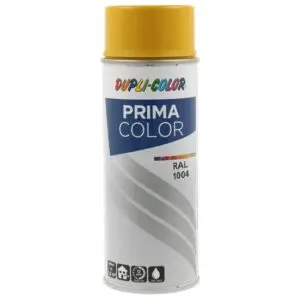 Vopsea spray acrilică DUPLI-COLOR PRIMA COLOR RAL1004 galben aur, 400ml 379808