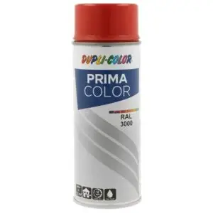 Vopsea spray acrilică DUPLI-COLOR PRIMA COLOR RAL3000 roșu foc, 400ml 379821