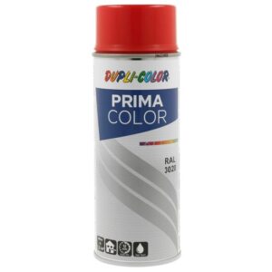Vopsea spray acrilică DUPLI-COLOR PRIMA COLOR RAL3020 roșu trafic, 400ml 379829