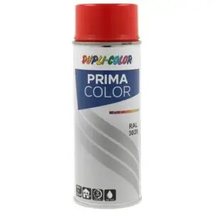 Vopsea spray acrilică DUPLI-COLOR PRIMA COLOR RAL3020 roșu trafic, 400ml 379829