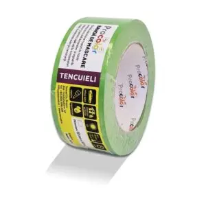 Bandă de mascare PROCOLOR pentru tencuieli, 50mmx50m 520866