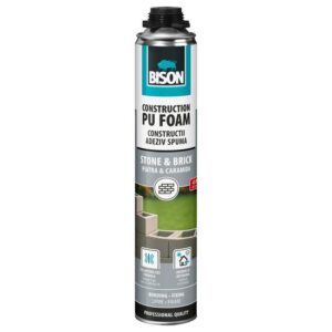 Spumă poliuretanică pentru BCA și cărămizi BISON, adeziv gel, 700ml 451024