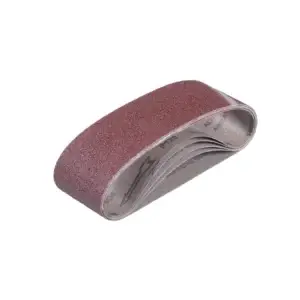 Set 5 benzi abrazive Einhell 75x533 mm, granulatie 40/80/120 pentru slefuitoare cu banda 49912575